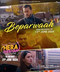 Beparwaah Lyrics - Akhil | Teriyaan Meriyaan Hera Pheriyan (2024)