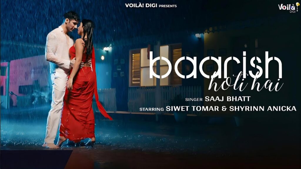 Baarish Hoti Hai Song Lyrics - Saaj Bhatt | Hindi Song (2024)