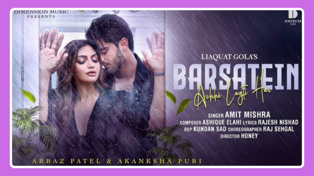 Barsatein Achhi Lagti Hai Song Lyrics - Amit Mishra | Hindi Song (2024)