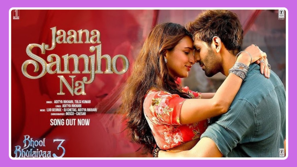 Jaana Samjho Na Song Lyrics - Bhool Bhulaiyaa 3 (2024)