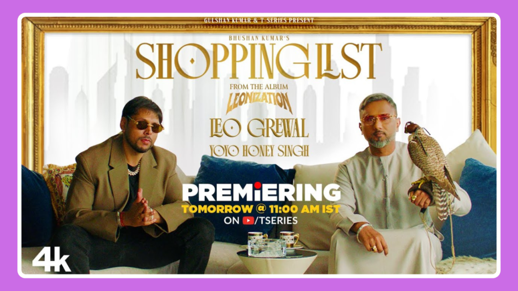 Shopping List Song Lyrics – Yo Yo Honey Singn, Leo Grewal |Punjabi Song (2025)