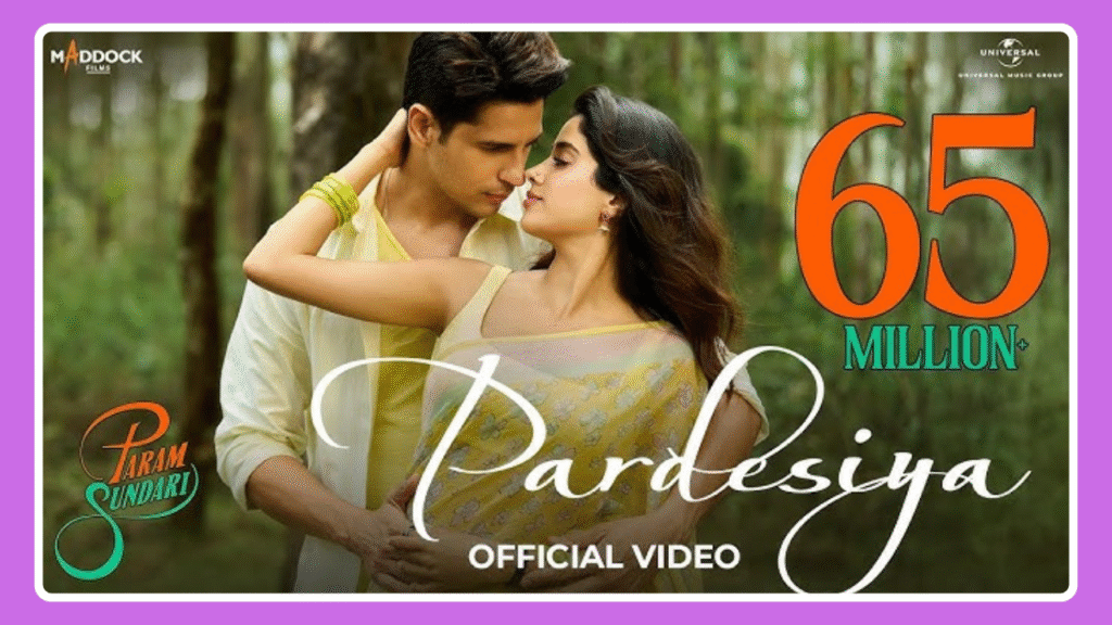 Pardesiya Lyrics - Sonu Nigam | Param Sundari 2025